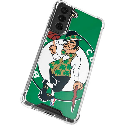 NBA Boston Celtics Large Logo Galaxy S22 Plus Clear Case
