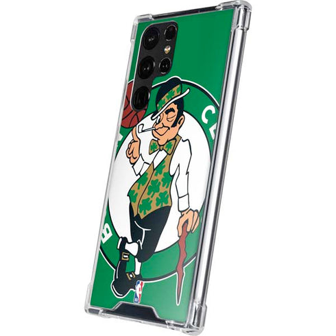NBA Boston Celtics Large Logo Galaxy S22 Ultra Clear Case