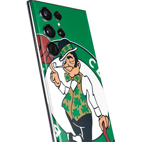 NBA Boston Celtics Large Logo Galaxy S22 Ultra Skin