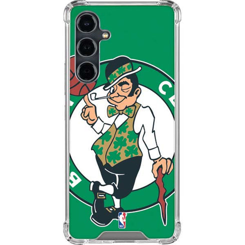 NBA Boston Celtics Large Logo Galaxy S23 FE Clear Case