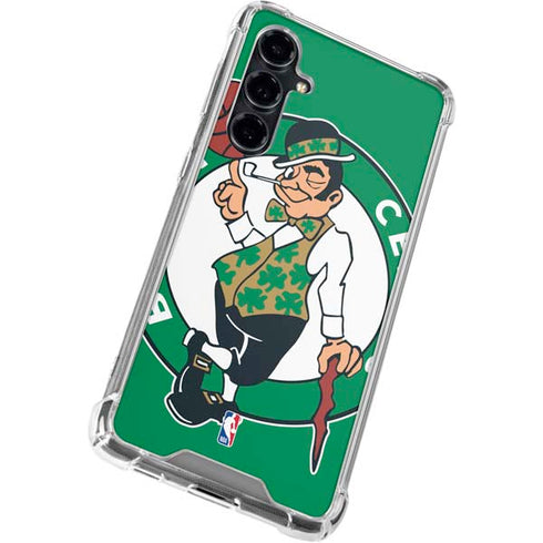 NBA Boston Celtics Large Logo Galaxy S23 FE Clear Case