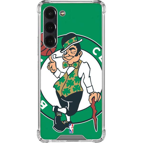 NBA Boston Celtics Large Logo Galaxy S23 Plus Clear Case