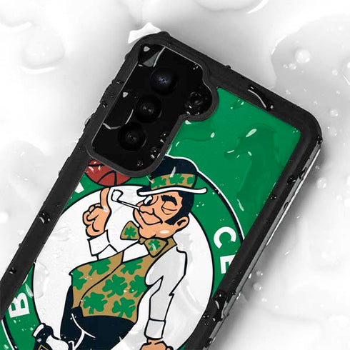 NBA Boston Celtics Large Logo Galaxy S23 Plus Waterproof Case