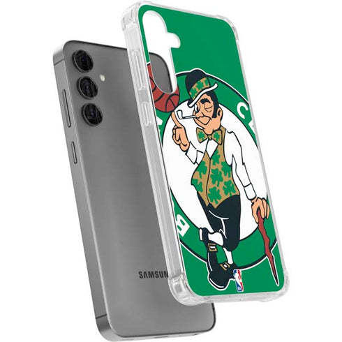 NBA Boston Celtics Large Logo Galaxy S24 Plus Clear Case