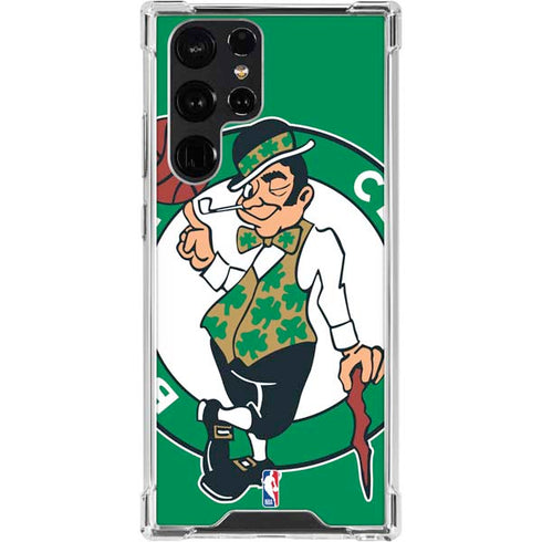 NBA Boston Celtics Large Logo Galaxy S24 Ultra Clear Case