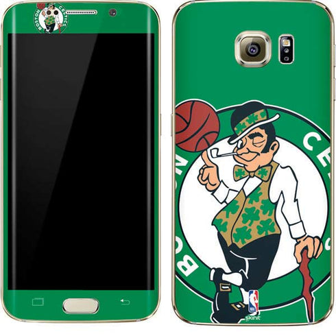NBA Boston Celtics Large Logo Galaxy S7 Edge Skin