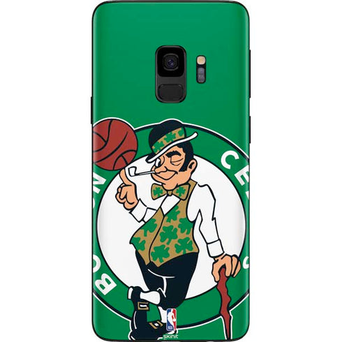 NBA Boston Celtics Large Logo Galaxy S9 Skin