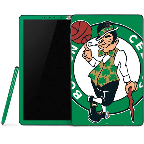 NBA Boston Celtics Large Logo Samsung Galaxy Tab Skin