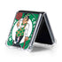 NBA Boston Celtics Large Logo Galaxy Z Flip5 5G Clear Case