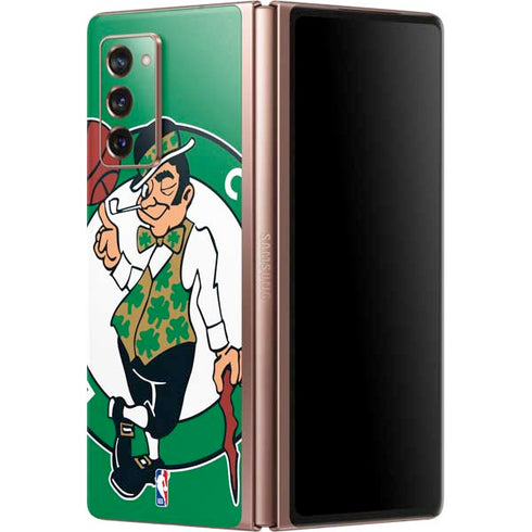 NBA Boston Celtics Large Logo Galaxy Z Fold2 5G Skin