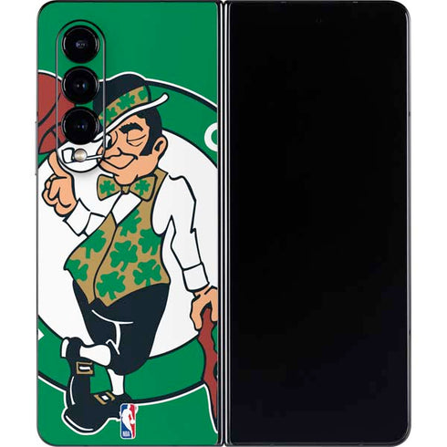 NBA Boston Celtics Large Logo Galaxy Z Fold4 5G Skin