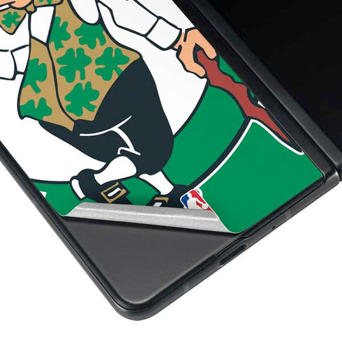 NBA Boston Celtics Large Logo Galaxy Z Fold4 5G Skin