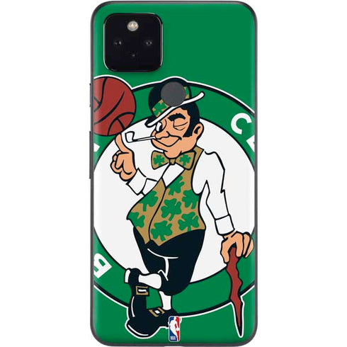 NBA Boston Celtics Large Logo Google Pixel 5a Skin