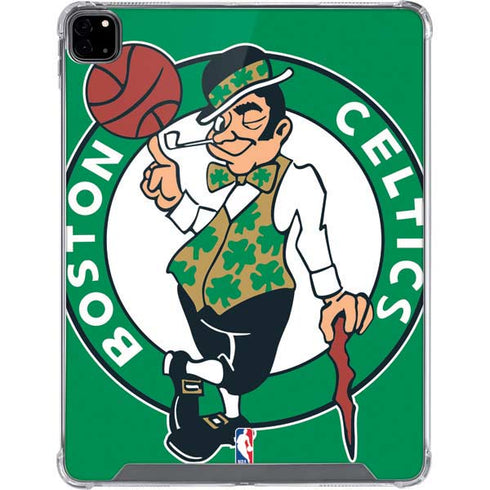 NBA Boston Celtics Large Logo iPad Pro 12.9in (2020) Clear Case