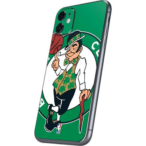 NBA Boston Celtics Large Logo iPhone 11 Skin