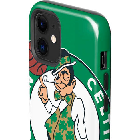 NBA Boston Celtics Large Logo iPhone 12 Impact Case