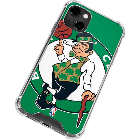 NBA Boston Celtics Large Logo iPhone 13 Clear Case