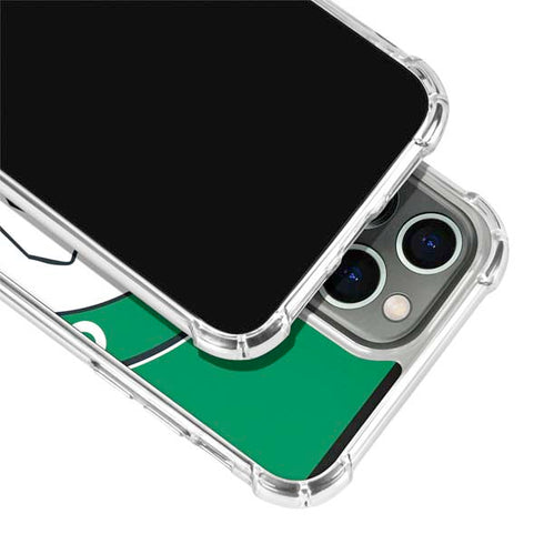 NBA Boston Celtics Large Logo iPhone 13 Pro Clear Case