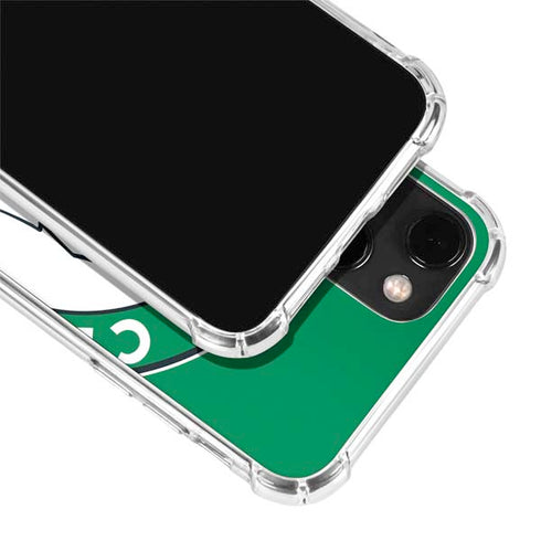 NBA Boston Celtics Large Logo iPhone 14 Clear Case