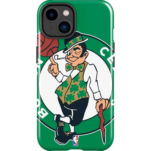 NBA Boston Celtics Large Logo iPhone 14 Plus Impact Case