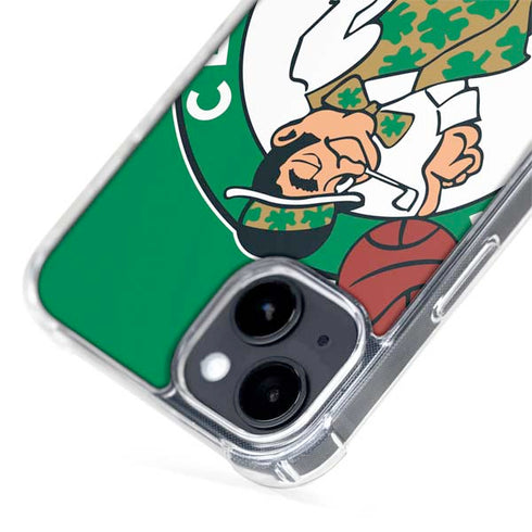 NBA Boston Celtics Large Logo iPhone 15 Plus MagSafe Case