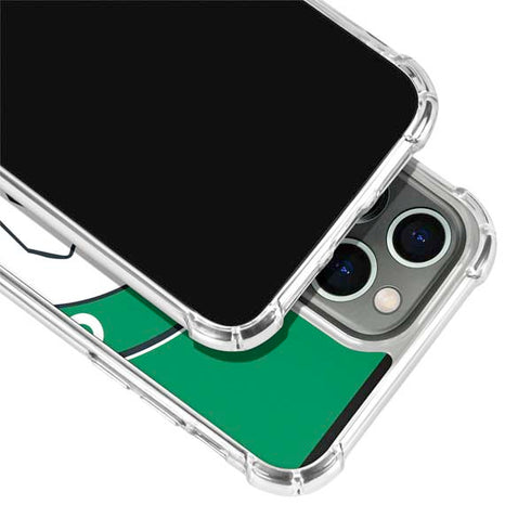 NBA Boston Celtics Large Logo iPhone 15 Pro Clear Case