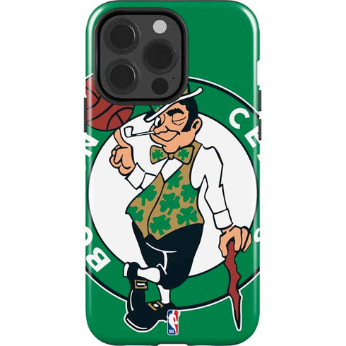 NBA Boston Celtics Large Logo iPhone 14 Pro Impact Case
