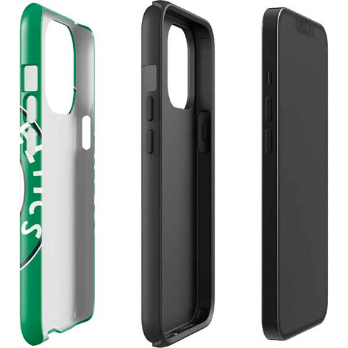 NBA Boston Celtics Large Logo iPhone 15 Pro Impact Case
