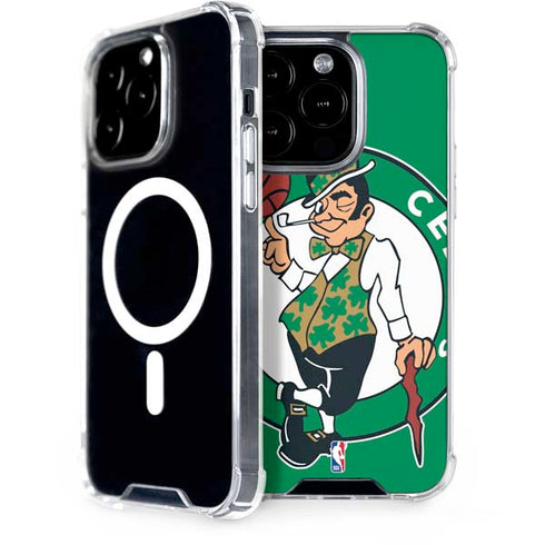 NBA Boston Celtics Large Logo iPhone 15 Pro MagSafe Case