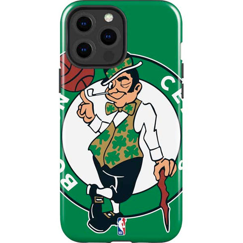 NBA Boston Celtics Large Logo iPhone 15 Pro Max Impact Case