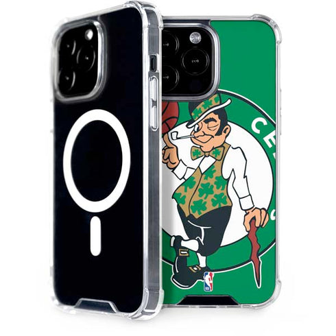 NBA Boston Celtics Large Logo iPhone 14 Pro Max MagSafe Case