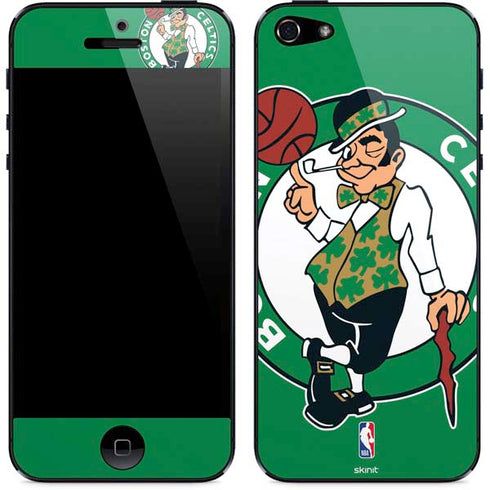 NBA Boston Celtics Large Logo iPhone 5/5s/5SE Skin