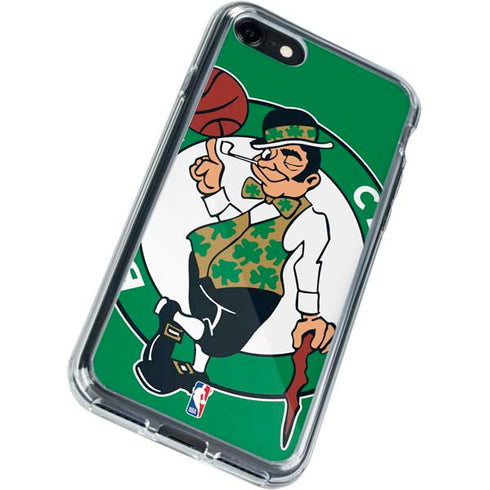 NBA Boston Celtics Large Logo iPhone SE (2nd & 3rd Gen) Clear Case