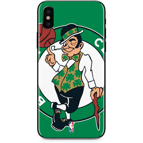 NBA Boston Celtics Large Logo iPhone XS Skin
