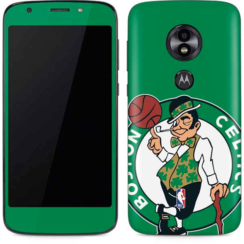 NBA Boston Celtics Large Logo Moto E5 Play Skin