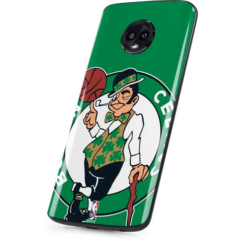 NBA Boston Celtics Large Logo Moto G6 Skin