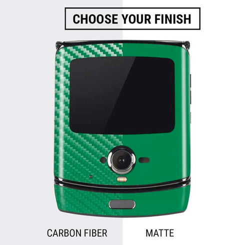 NBA Boston Celtics Large Logo Motorola RAZR Skin