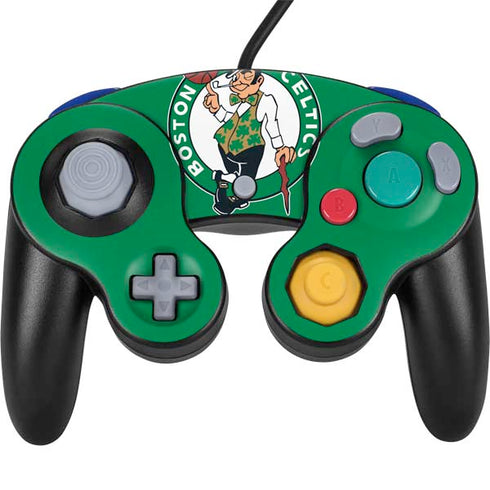 NBA Boston Celtics Large Logo Nintendo GameCube Controller Skin