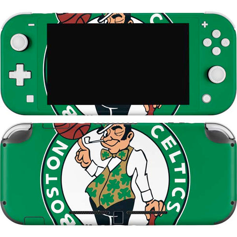 NBA Boston Celtics Large Logo Nintendo Switch Lite Skin
