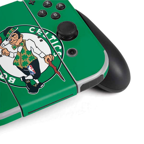 NBA Boston Celtics Large Logo Nintendo Switch OLED (2021) Skin