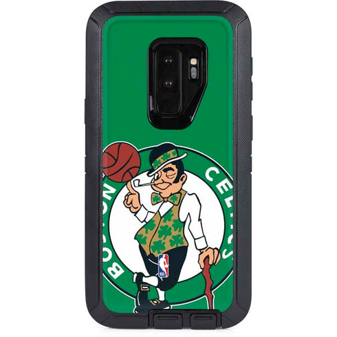 NBA Boston Celtics Large Logo Otterbox Defender Galaxy Skin