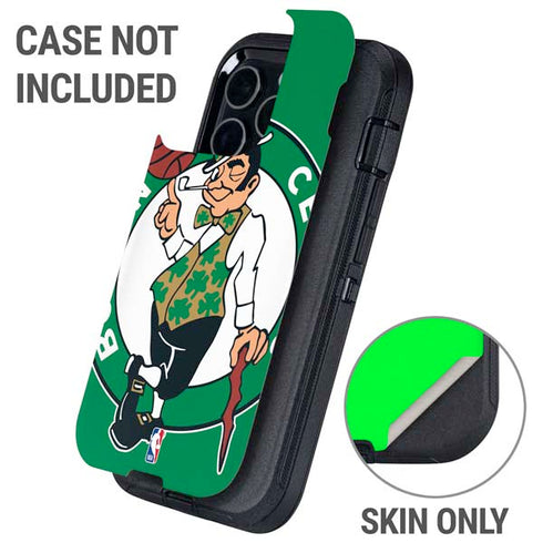 NBA Boston Celtics Large Logo Otterbox Defender iPhone Skin