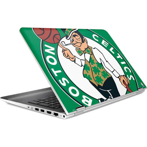 NBA Boston Celtics Large Logo HP Pavilion Skin