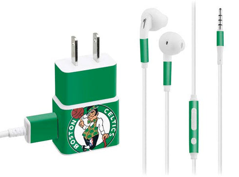 NBA Boston Celtics Large Logo Phone Charger Skin
