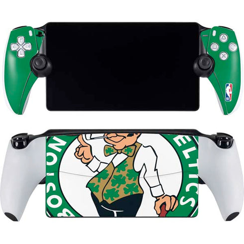NBA Boston Celtics Large Logo PlayStation Portal Remote Player Skin