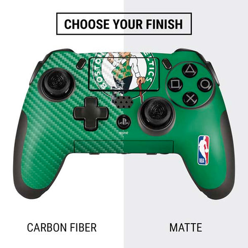 NBA Boston Celtics Large Logo PlayStation Scuf Vantage 2 Controller Skin