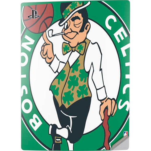 NBA Boston Celtics Large Logo PS5 Digital Edition Console Skin