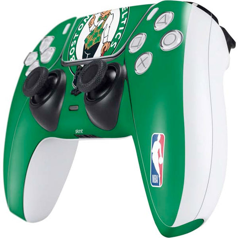NBA Boston Celtics Large Logo PS5 Controller Skin