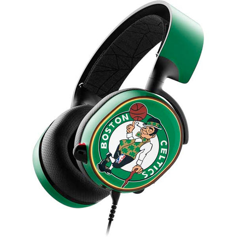 NBA Boston Celtics Large Logo SteelSeries Arctis 5 Skin
