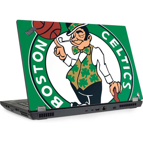 NBA Boston Celtics Large Logo Lenovo ThinkPad Skin